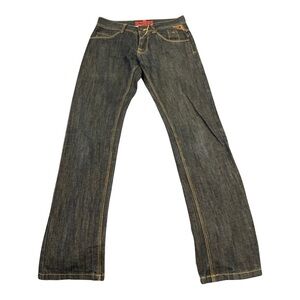 Orisue Slim Fit Button Fly “For The Hungry” Denim Jeans